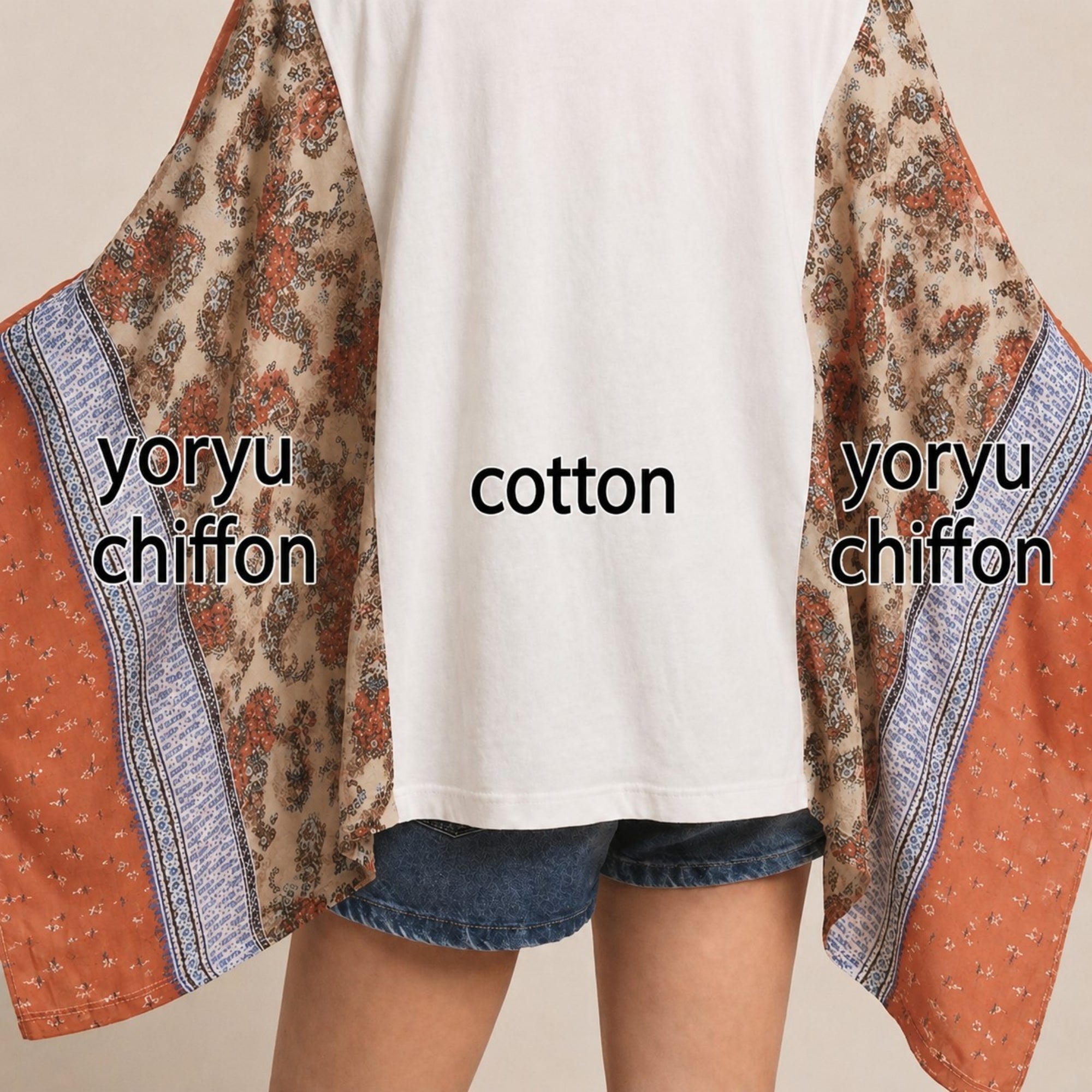 Womens Western Cowboy Kimono Sleeve Graphic Top Oversized Poncho Blouse Boho Batwing Loose Fit Shirt