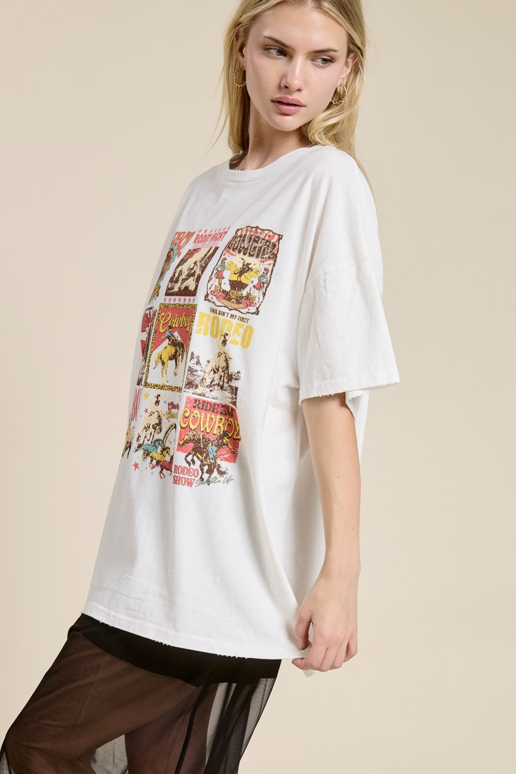 Vintage Cowboy Rodeo Graphic Tee