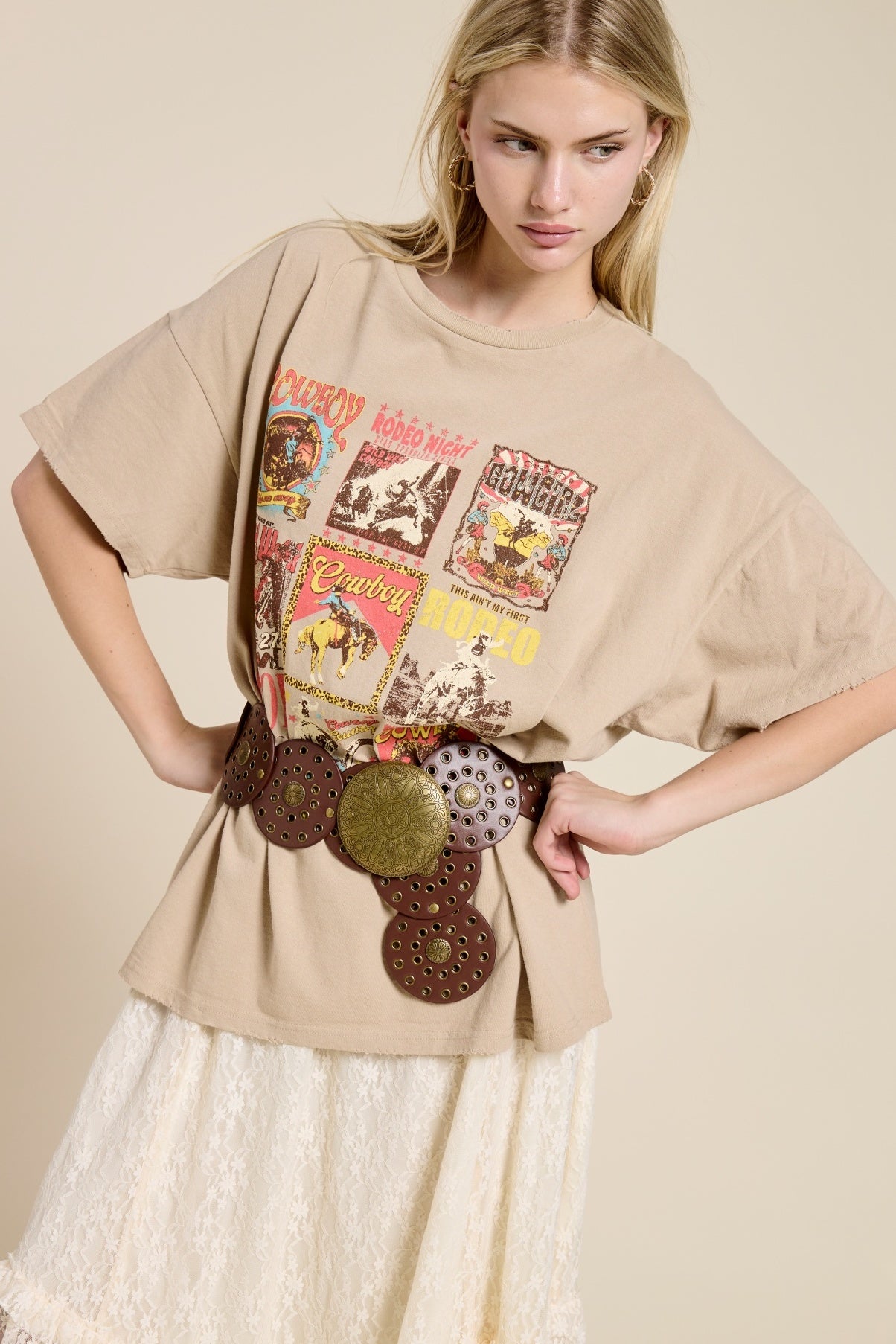 Vintage Cowboy Rodeo Graphic Tee
