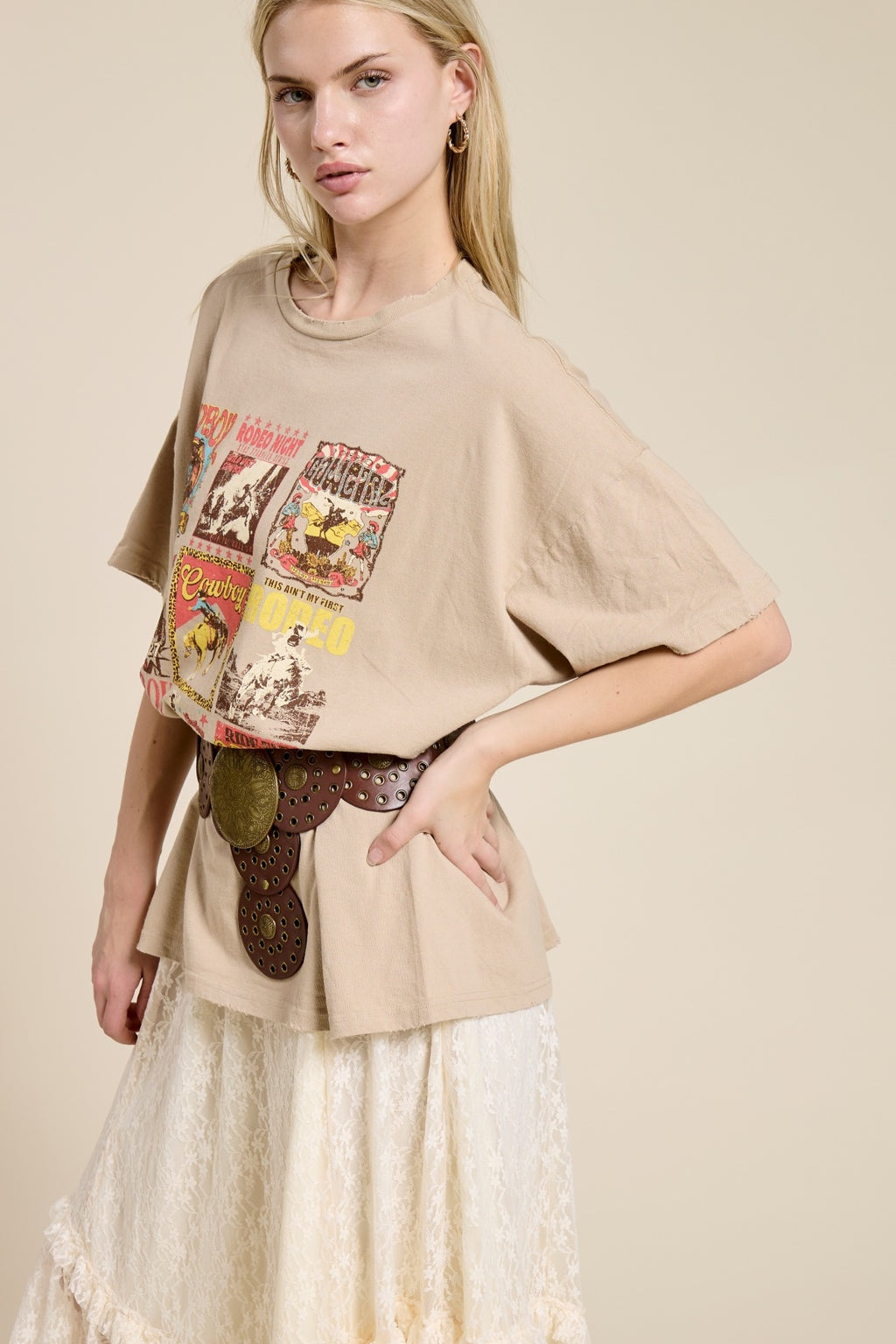 Vintage Cowboy Rodeo Graphic Tee