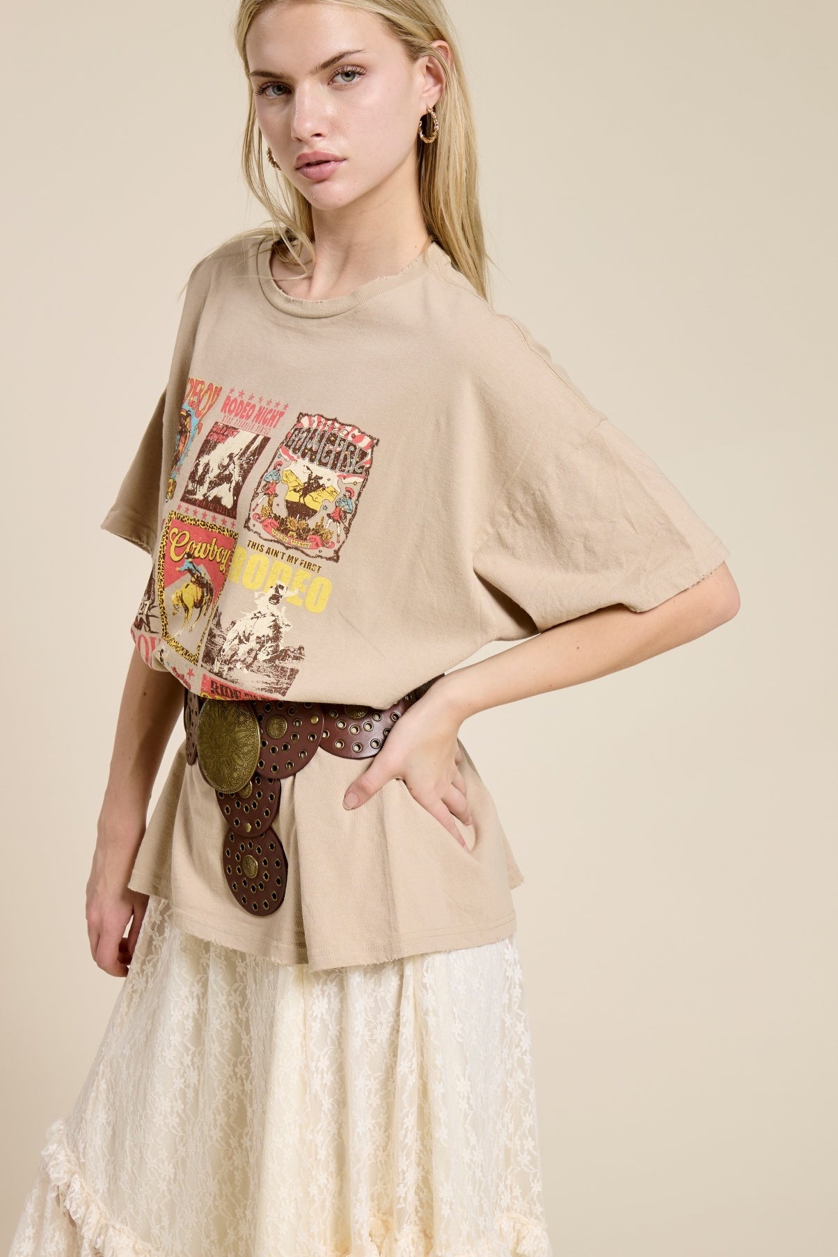 Vintage Cowboy Rodeo Graphic Tee