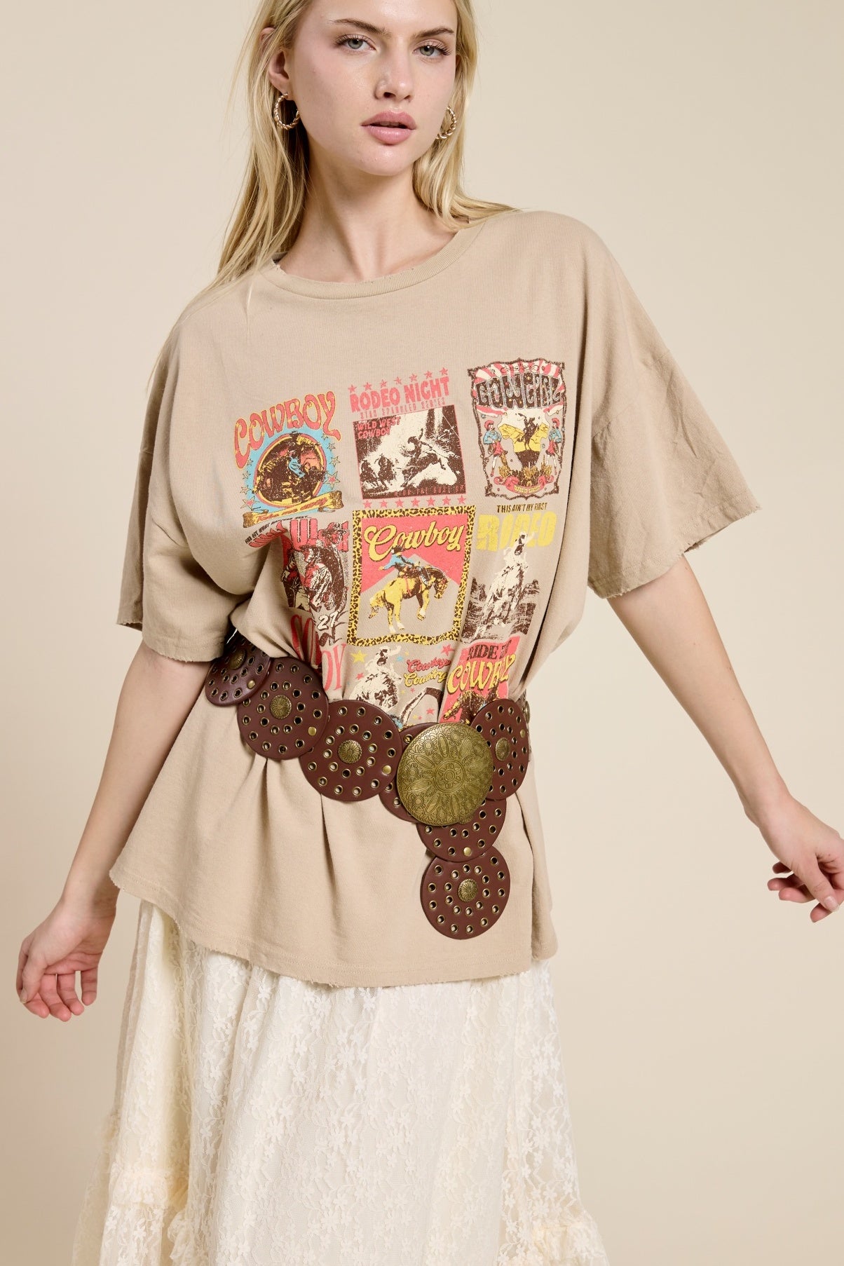 Vintage Cowboy Rodeo Graphic Tee