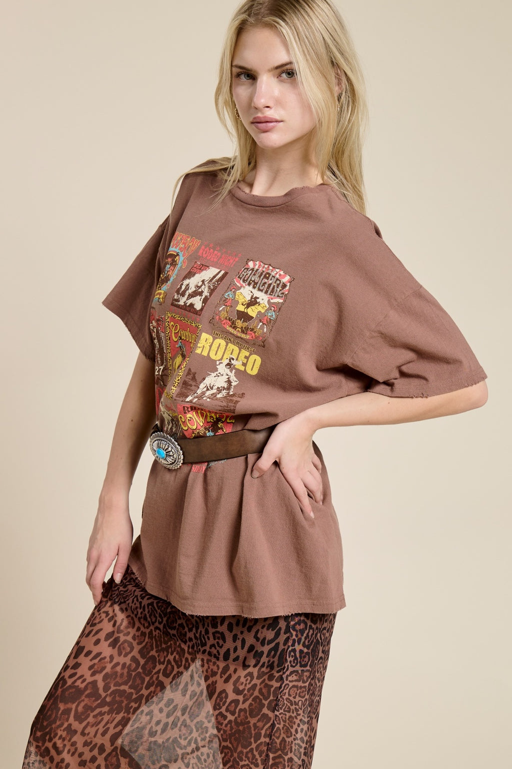 Vintage Cowboy Rodeo Graphic Tee