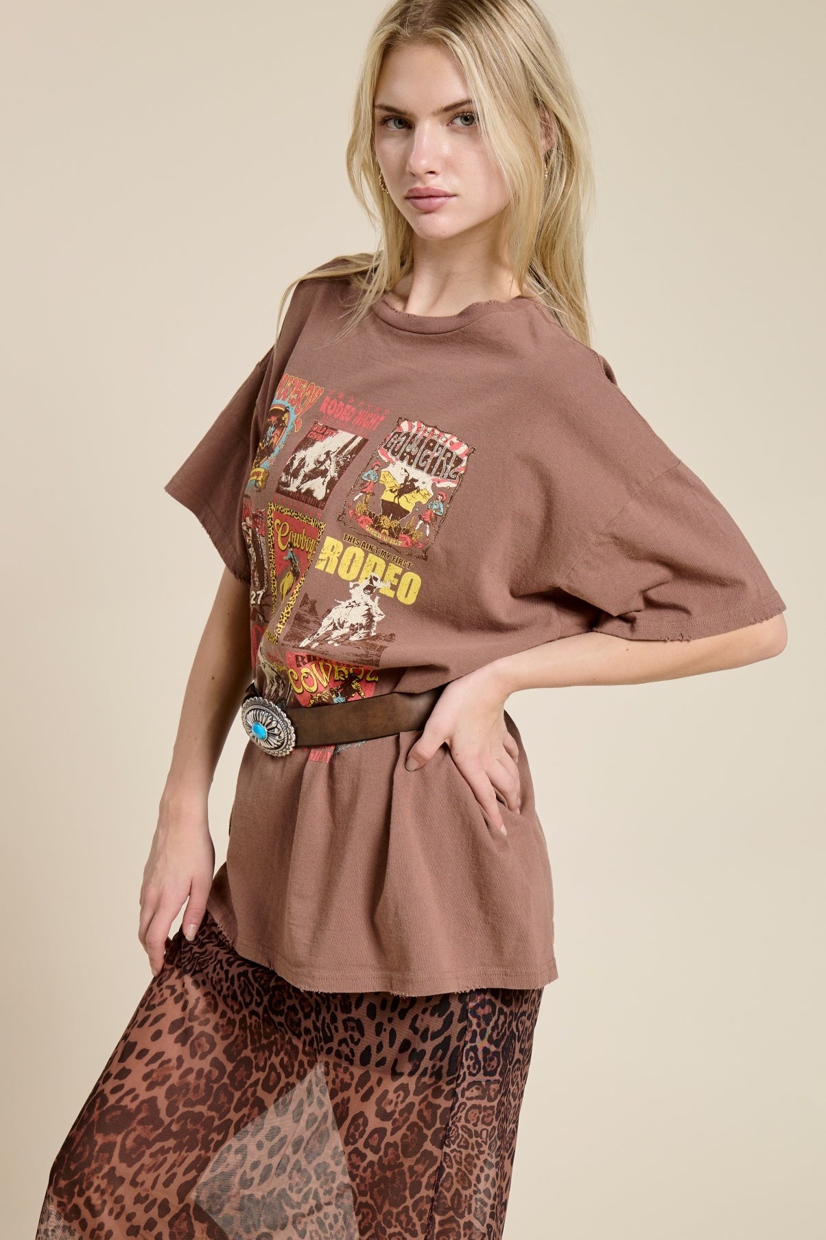 Vintage Cowboy Rodeo Graphic Tee