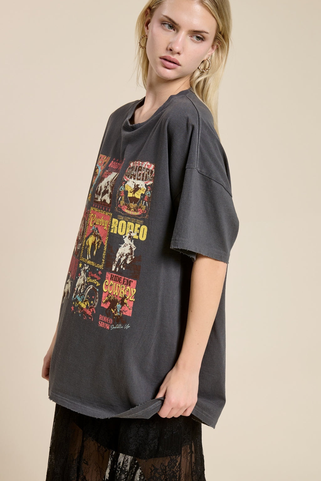 Vintage Cowboy Rodeo Graphic Tee