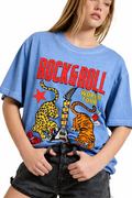 Rock & Roll World Tour Graphic Tee K7755-2730