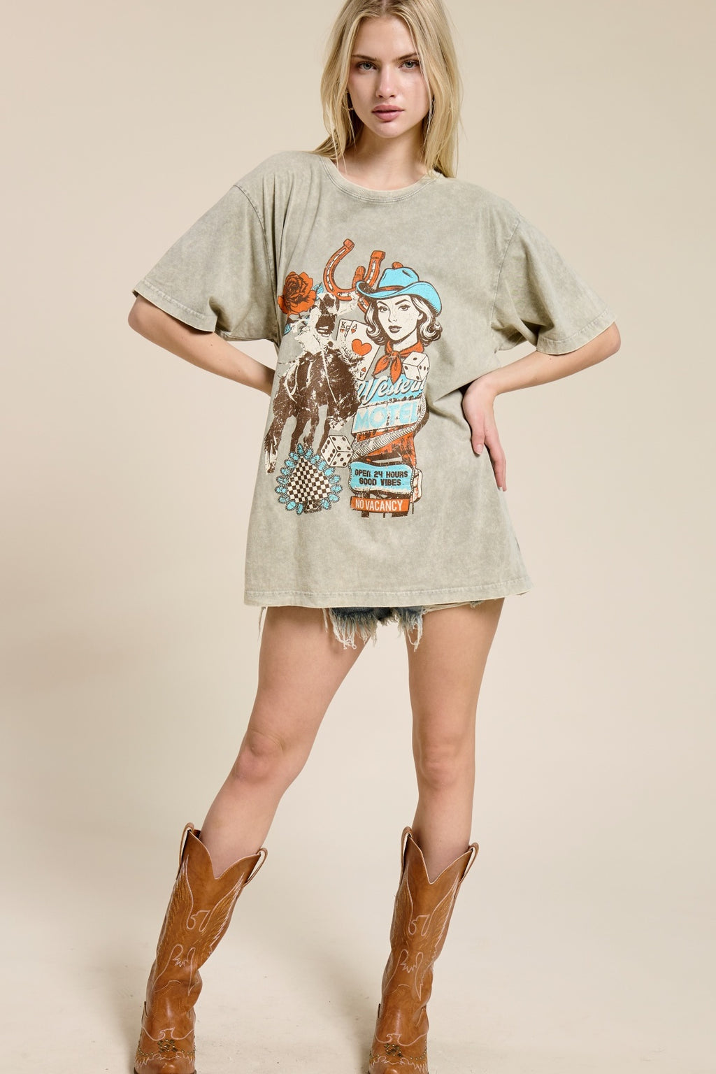 Vintage Western Motel Graphic Tee