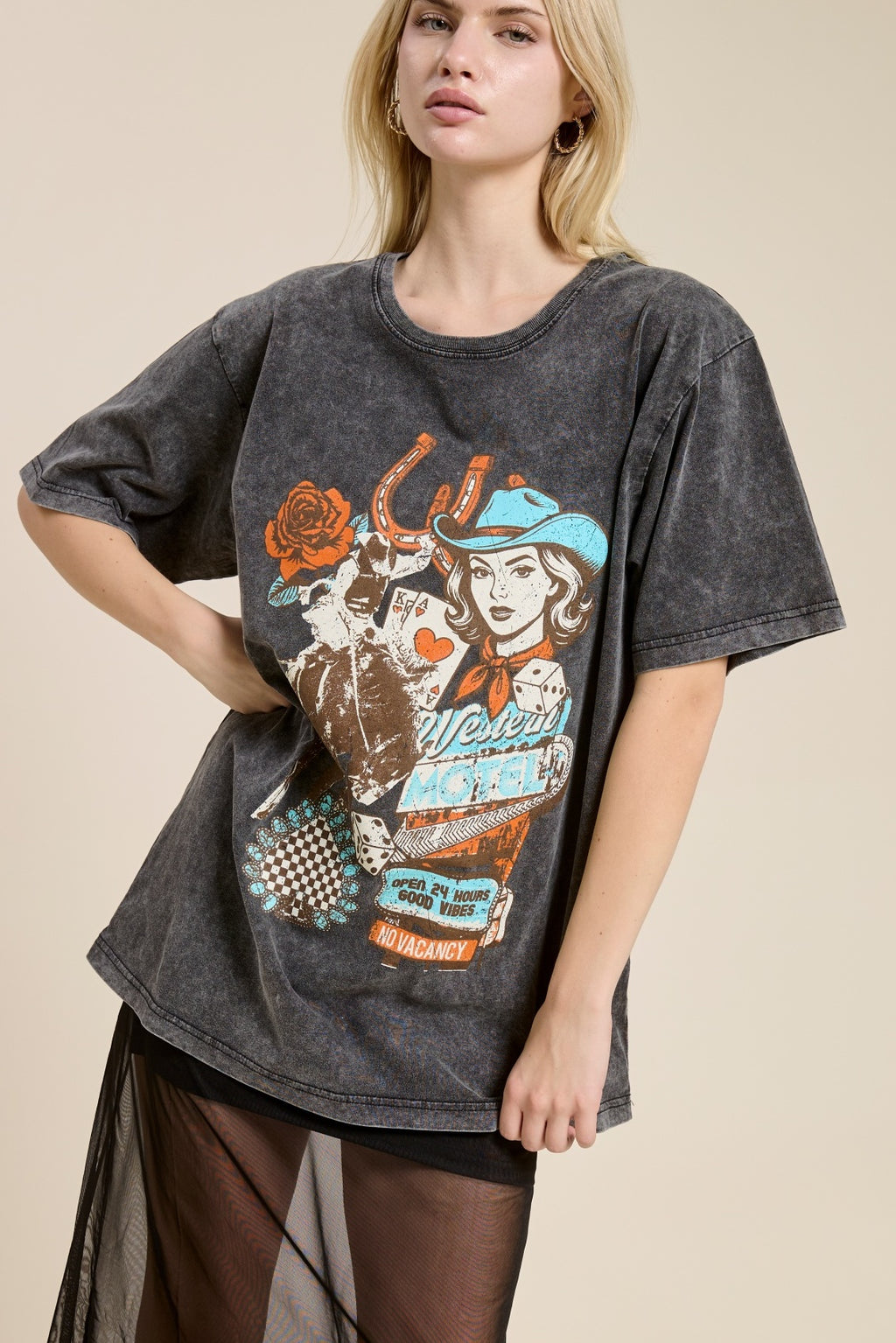 Vintage Western Motel Graphic Tee