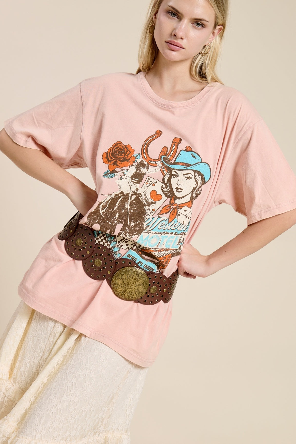 Vintage Western Motel Graphic Tee