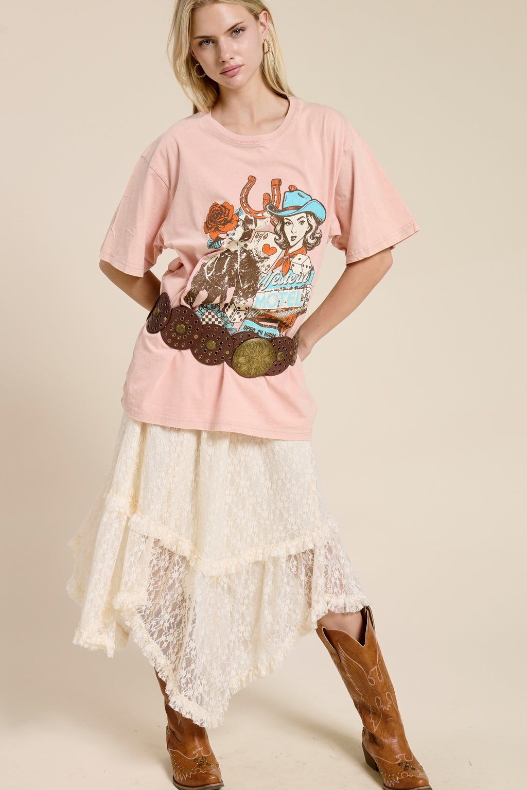 Vintage Western Motel Graphic Tee