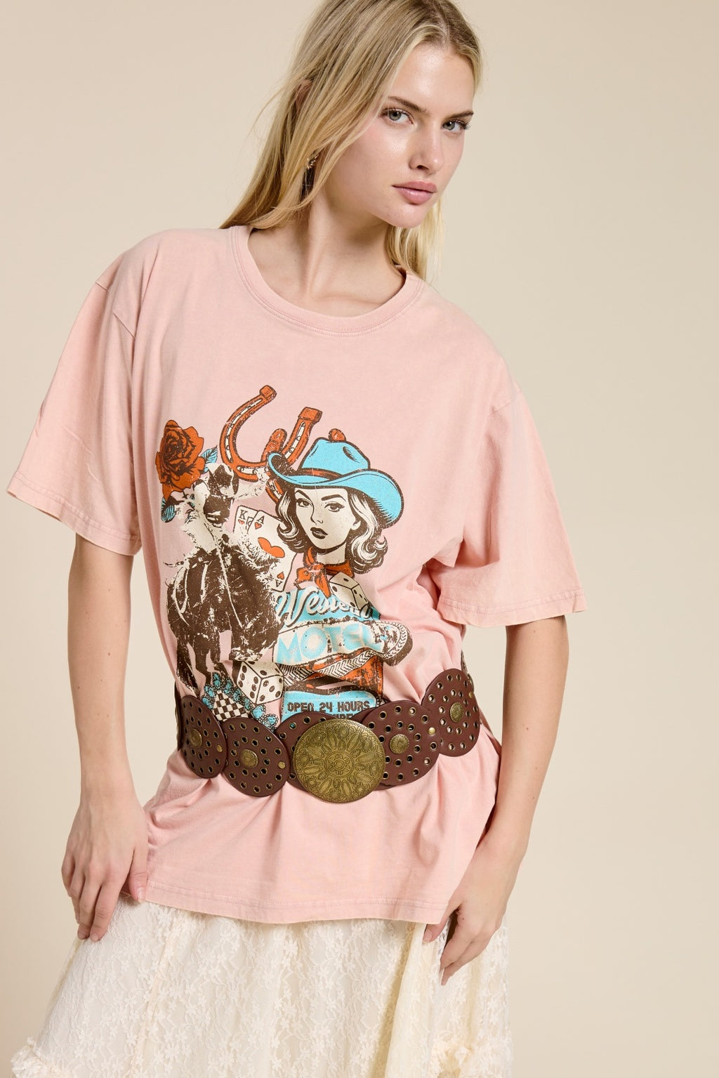 Vintage Western Motel Graphic Tee