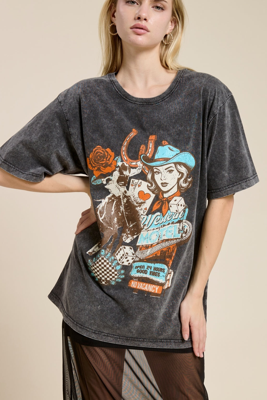 Vintage Western Motel Graphic Tee