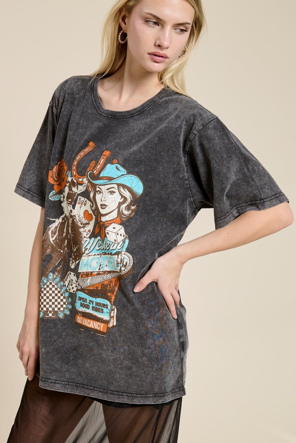 Vintage Western Motel Graphic Tee