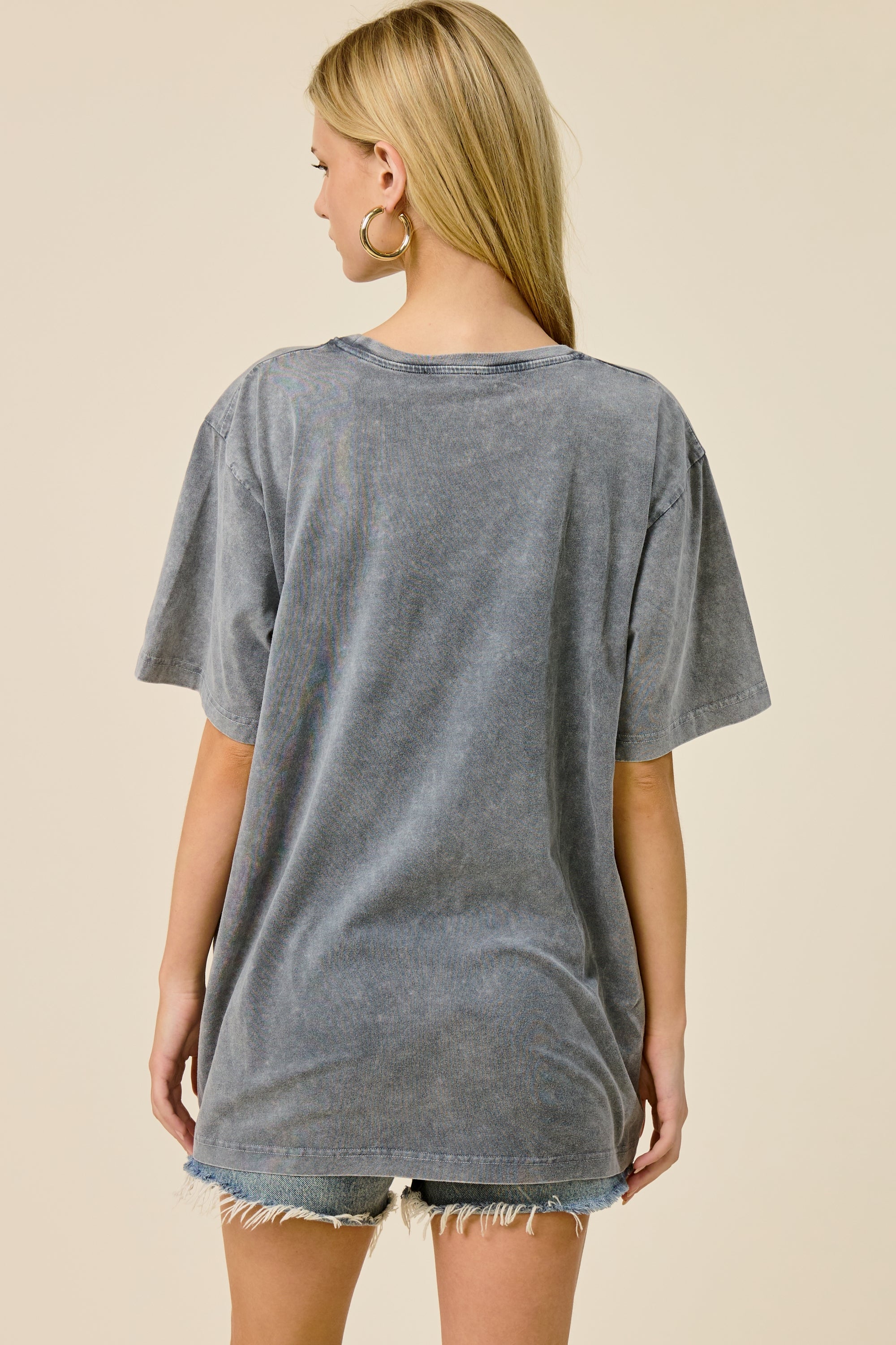 Vintage Western Rodeo Collage Oversized Graphic Tee