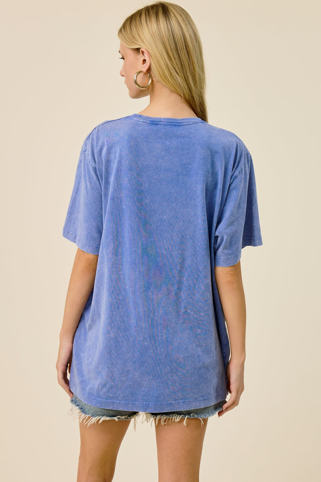 Vintage Freedom Eagle Oversized Graphic Tee